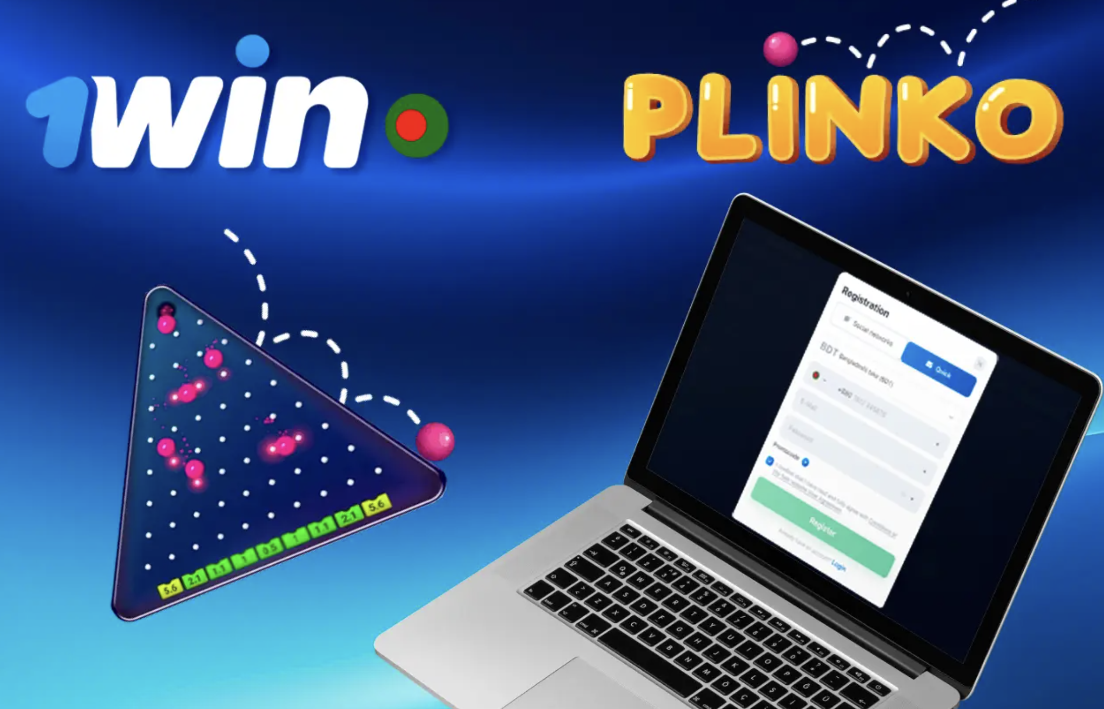 1win plinko game bangladesh bonus