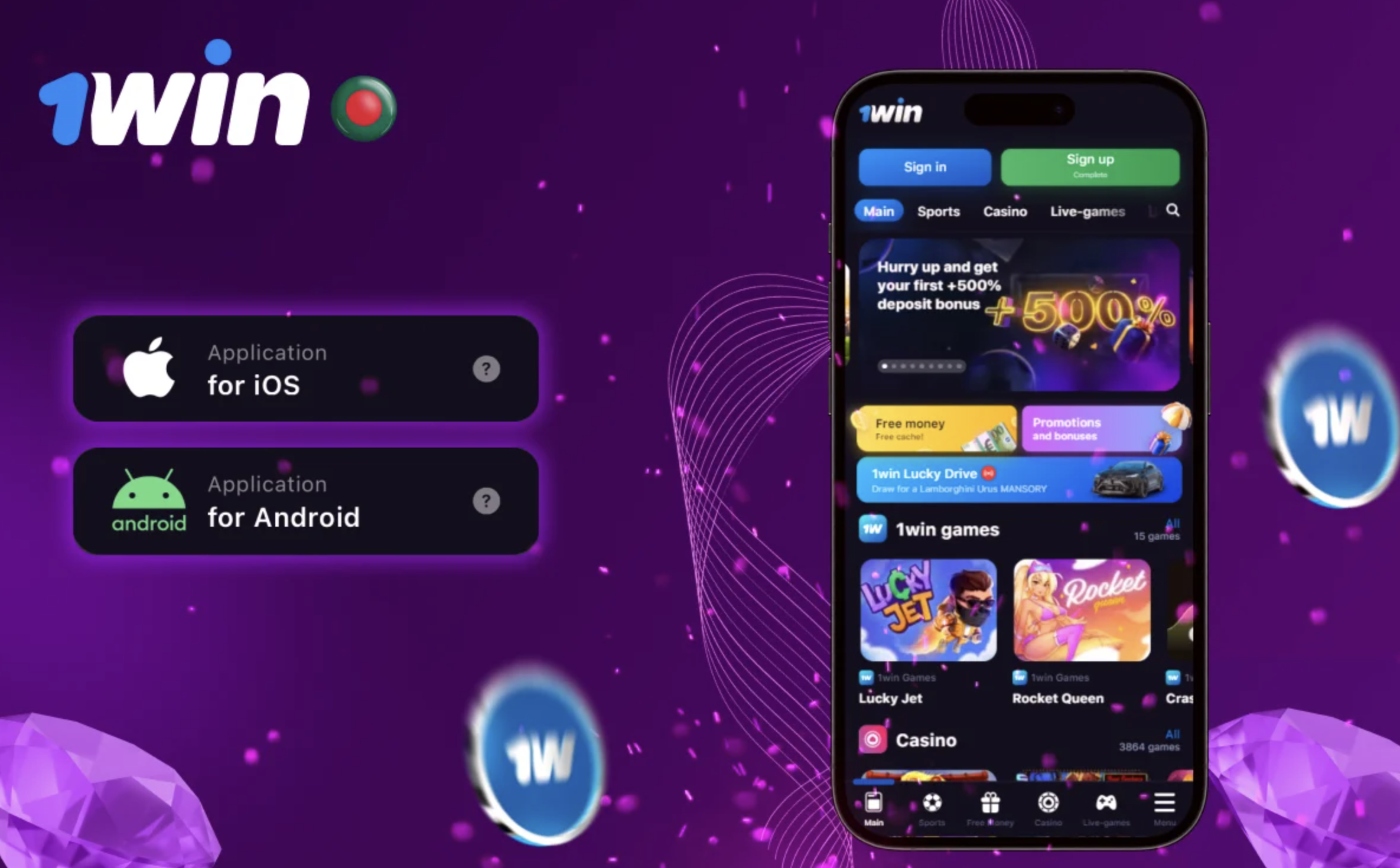 1win casino bangladesh official